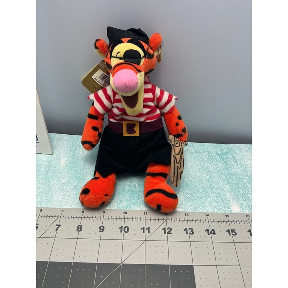 Disney Other - Disney Tigger Pirate Bean Bag Plush With‎ Tags Winnie the Pooh
